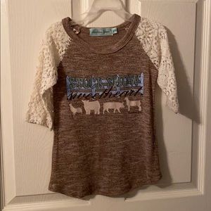 Girl’s Raglan Tee